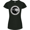 Viking a Wolf of Odin Than a Lamb of God Womens Petite Cut T-Shirt Black