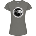 Viking a Wolf of Odin Than a Lamb of God Womens Petite Cut T-Shirt Charcoal