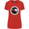 Viking a Wolf of Odin Than a Lamb of God Womens Wider Cut T-Shirt Red