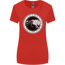 Viking a Wolf of Odin Than a Lamb of God Womens Wider Cut T-Shirt Red