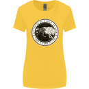 Viking a Wolf of Odin Than a Lamb of God Womens Wider Cut T-Shirt Yellow