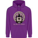 Vikings Valhalla Awaits Valknut Symbol Odin Childrens Kids Hoodie Purple