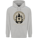 Vikings Valhalla Awaits Valknut Symbol Odin Childrens Kids Hoodie Sports Grey