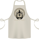 Vikings Valhalla Awaits Valknut Symbol Odin Cotton Apron 100% Organic Natural