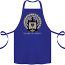Vikings Valhalla Awaits Valknut Symbol Odin Cotton Apron 100% Organic Royal Blue