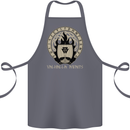 Vikings Valhalla Awaits Valknut Symbol Odin Cotton Apron 100% Organic Steel