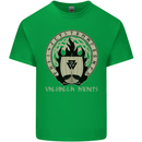 Vikings Valhalla Awaits Valknut Symbol Odin Kids T-Shirt Childrens Irish Green