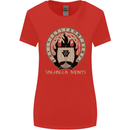 Vikings Valhalla Awaits Valknut Symbol Odin Womens Wider Cut T-Shirt Red