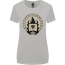 Vikings Valhalla Awaits Valknut Symbol Odin Womens Wider Cut T-Shirt Sports Grey