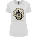Vikings Valhalla Awaits Valknut Symbol Odin Womens Wider Cut T-Shirt White