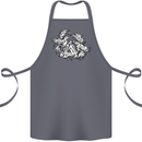 Vikings Valknut Symbol With Ravens Cotton Apron 100% Organic Steel
