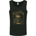 Vintage Gothic Skull King Mens Vest Tank Top Black