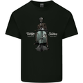 Vintage Scooters Nostalgia Speed Shop Mens Cotton T-Shirt Tee Top Black