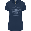 Vintage Year 28th Birthday 1995 Womens Wider Cut T-Shirt Navy Blue