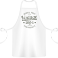 Vintage Year 29th Birthday 1994 Cotton Apron 100% Organic White