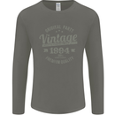 Vintage Year 29th Birthday 1994 Mens Long Sleeve T-Shirt Charcoal