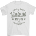 Vintage Year 29th Birthday 1994 Mens T-Shirt 100% Cotton White