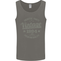 Vintage Year 29th Birthday 1994 Mens Vest Tank Top Charcoal
