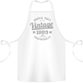 Vintage Year 30th Birthday 1993 Cotton Apron 100% Organic White