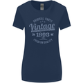 Vintage Year 30th Birthday 1993 Womens Wider Cut T-Shirt Navy Blue