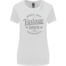 Vintage Year 30th Birthday 1993 Womens Wider Cut T-Shirt White