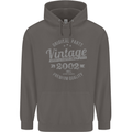 Vintage Year 31st Birthday 1992 Mens 80% Cotton Hoodie Charcoal
