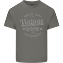 Vintage Year 31st Birthday 1992 Mens Cotton T-Shirt Tee Top Charcoal