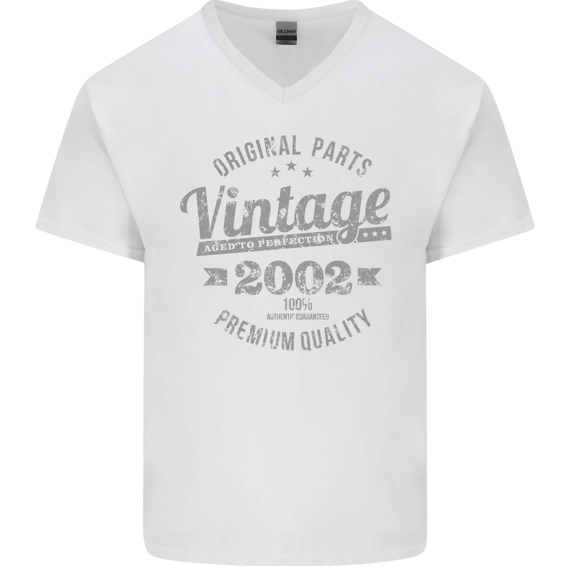 Vintage Year 31st Birthday 1992 Mens V-Neck Cotton T-Shirt White