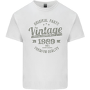 Vintage Year 34th Birthday 1989 Mens Cotton T-Shirt Tee Top White