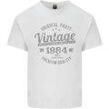 Vintage Year 39th Birthday 1984 Mens Cotton T-Shirt Tee Top White