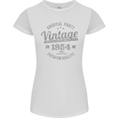 Vintage Year 69th Birthday 1954 Womens Petite Cut T-Shirt White