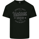 Vintage Year 71st Birthday 1952 Mens Cotton T-Shirt Tee Top Black