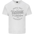 Vintage Year 73rd Birthday 1950 Mens Cotton T-Shirt Tee Top White
