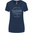 Vintage Year 73rd Birthday 1950 Womens Wider Cut T-Shirt Navy Blue