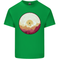 Vinyl Landscape Record Mountains DJ Decks Kids T-Shirt Childrens Irish Green