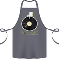 Vinyl Records Keep it Classic DJ Decks Cotton Apron 100% Organic Steel