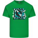Vinyl Records Lover DJ Decks Turntable Kids T-Shirt Childrens Irish Green