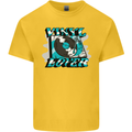 Vinyl Records Lover Decks Turntable DJ Mens Cotton T-Shirt Tee Top Yellow