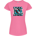 Vinyl Records Lover Decks Turntable DJ Womens Petite Cut T-Shirt Azalea