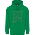 Virgo Steampunk Zodiac Star Sign Astrological Childrens Kids Hoodie Irish Green