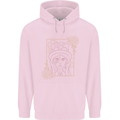 Virgo Steampunk Zodiac Star Sign Astrological Childrens Kids Hoodie Light Pink