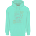Virgo Steampunk Zodiac Star Sign Astrological Childrens Kids Hoodie Peppermint