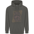 Virgo Steampunk Zodiac Star Sign Astrological Childrens Kids Hoodie Storm Grey