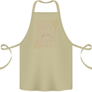 Virgo Steampunk Zodiac Star Sign Astrological Cotton Apron 100% Organic Khaki