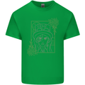 Virgo Steampunk Zodiac Star Sign Astrological Kids T-Shirt Childrens Irish Green