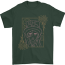 Virgo Steampunk Zodiac Star Sign Astrological Mens T-Shirt 100% Cotton Forest Green