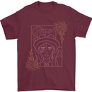 Virgo Steampunk Zodiac Star Sign Astrological Mens T-Shirt 100% Cotton Maroon
