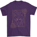 Virgo Steampunk Zodiac Star Sign Astrological Mens T-Shirt 100% Cotton Purple