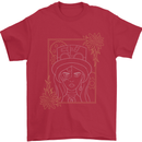 Virgo Steampunk Zodiac Star Sign Astrological Mens T-Shirt 100% Cotton Red