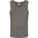 Virgo Steampunk Zodiac Star Sign Astrological Mens Vest Tank Top Charcoal